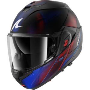 CASCO SHARK OXO SPEED-TECH Mat Black Blue Red
