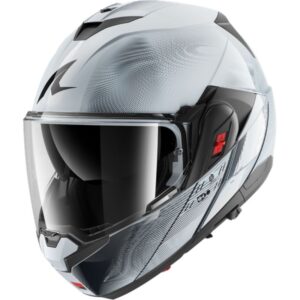CASCO SHARK OXO SPEED-TECH Silver White Black