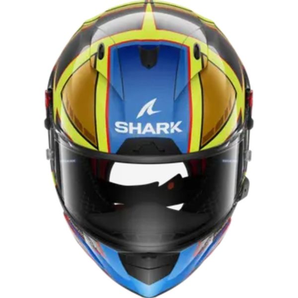 CASCO SHARK RACE-R PRO GP 06 REPLICA CAM PETERSEN Anthracite Yellow Blue