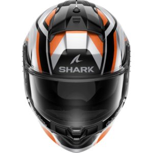 CASCO SHARK RIDILL 2 Apex Silver Black Orange