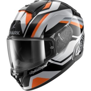 Casco Shark RIDILL 2 APEX Silver Black Orange