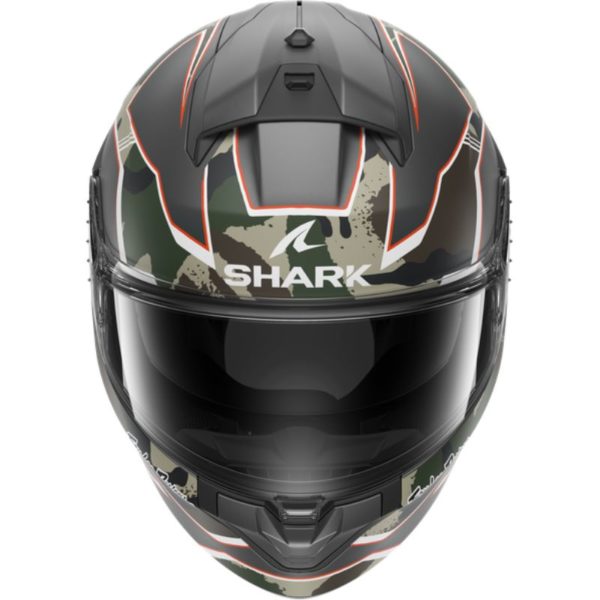 Casco Shark RIDILL 2 MATRIX CAMO Mat Anthracite Green Chocolat