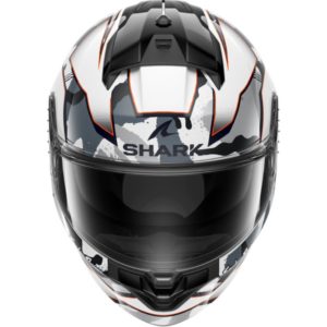 CASCO SHARK RIDILL 2 Matterix Camo White Silver Red