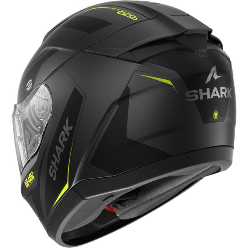 CASCO SHARK RIDILL 2 MEKARIUM Mat Anthracite Anthracite Yellow