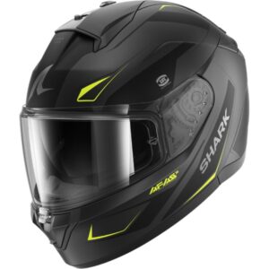 CASCO SHARK RIDILL 2 MEKARIUM Mat Anthracite Anthracite Yellow