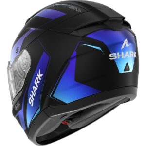 CASCO SHARK RIDILL 2 MEKARIUM Mat Black Blue Blue