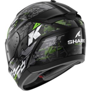 CASCO SHARK RIDILL 2 Molokai Black Silver Green
