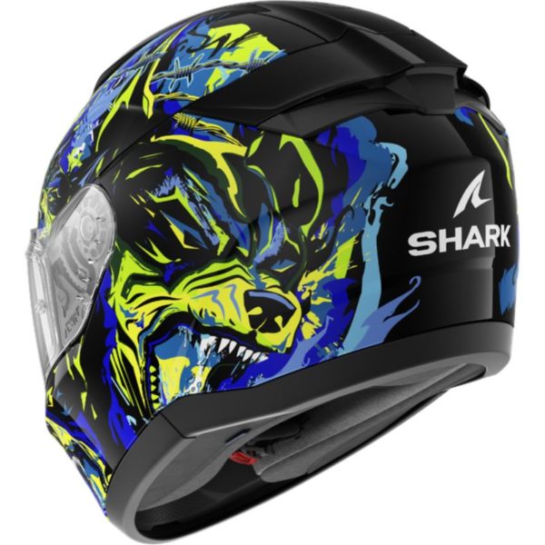 Casco Shark RIDILL 2 RAGING BEAST Black Blue Green