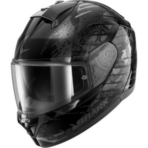 CASCO SHARK RIDILL 2 REPTAIA Black Anthracite Silver
