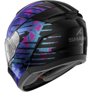 CASCO SHARK RIDILL 2 REPTAIA Black Violet Glitter