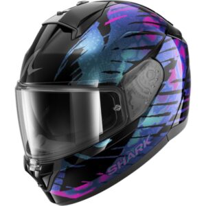 CASCO SHARK RIDILL 2 REPTAIA Black Violet Glitter