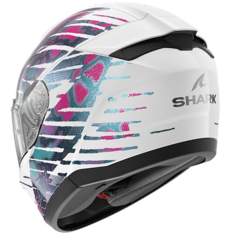 CASCO SHARK RIDILL 2 REPTAIA White Violet Cameleon