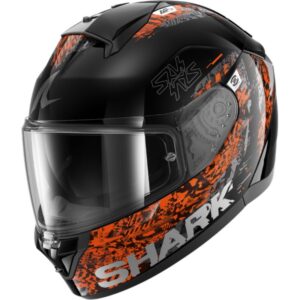 CASCO SHARK RIDILL 2 SPEED-VIB Black Anthracite Orange