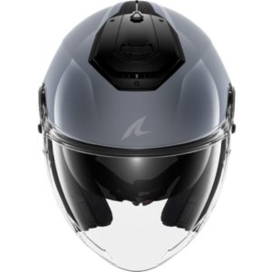 Casco Shark RS JET BLANK Gun Silver