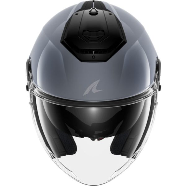 Casco Shark RS JET BLANK Gun Silver