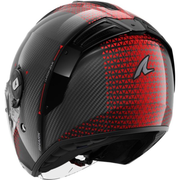 Casco Shark RS JET CARBON IKONIK Carbon Red Chrom