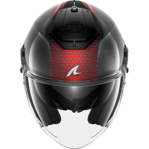 Casco Shark RS JET CARBON IKONIK Carbon Red Chrom