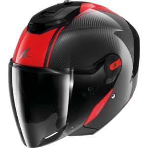 Casco Shark RS JET CARBON SKIN Carbon Red Carbon