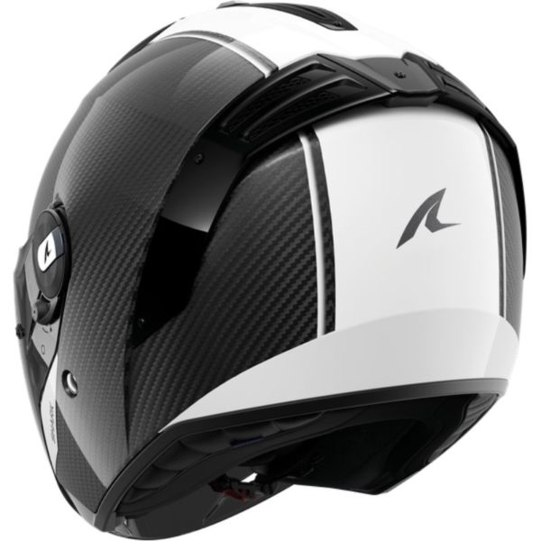 Casco Shark RS JET CARBON SKIN Carbon White Black