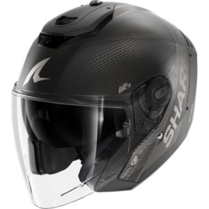 CASCO SHARK RS JET CARBON SPEED-TECH Mat Carbon Anthracite Black