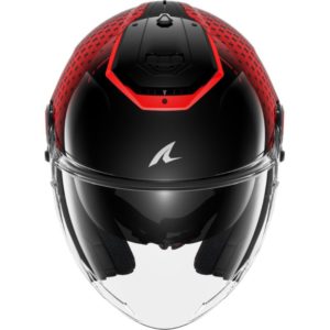 Casco Shark RS JET STRIDE Black Red Anthracite
