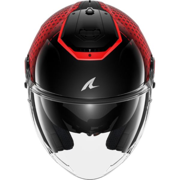 Casco Shark RS JET STRIDE Black Red Anthracite