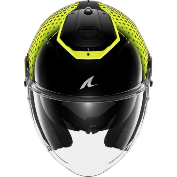 Casco Shark RS JET STRIDE Black Yellow Silver