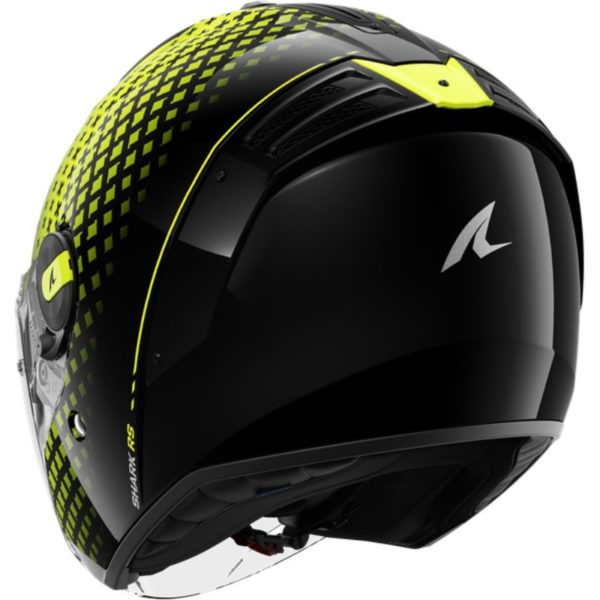 Casco Shark RS JET STRIDE Black Yellow Silver