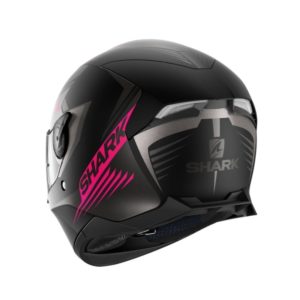 CASCO SHARK SKWAL 2 HALLDER Mat Black Anthracite Purple