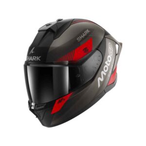 CASCO SHARK SKWAL CUP MOTOGP Mat Black Anthracite Red