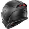 Casco Shark SKWAL i3 BLANK SP Mat Anthracite Black Silver - Imagen 2