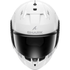 Casco Shark SKWAL i3 BLANK SP White Silver Anthracite