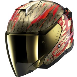 Casco Shark SKWAL i3 JET VENUM Black Red Gold