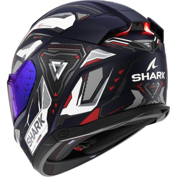 Casco Shark SKWAL i3 LINIK Mat Blue White Red