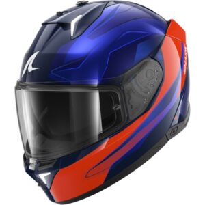 CASCO SHARK SKWAL i3 MEKARIUM Blue Orange Blue
