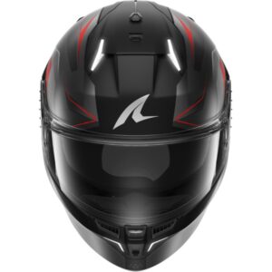 CASCO SHARK SKWAL i3 MEKARIUM Mat Black Anthracite Red