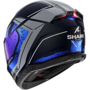 Casco Shark SKWAL i3 RHAD BLUE CHROM SILVER
