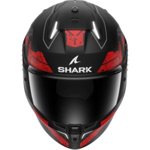 Casco Shark SKWAL i3 RHAD Mat Black Chrom Red