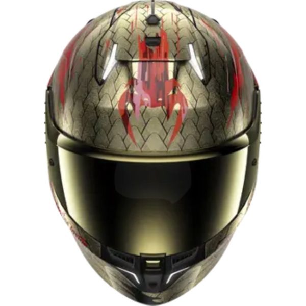 CASCO SHARK SKWAL i3 VENUM Black Red Gold