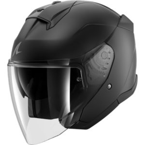 Casco Shark SKWAL JET BLANK Mat Black Mat