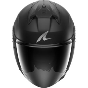 CASCO SHARK SKWAL JET CUP DARK SHADOW Mat Black  Mat