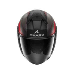 CASCO SHARK SKWAL JET CUP MOTOGP Mat Black Anthracite Red