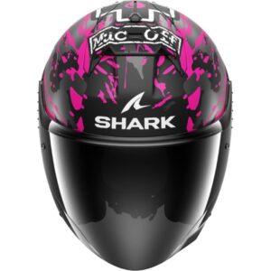 CASCO SHARK SKWAL JET CUP REPLICA REDDING Mat Black Violet Blue