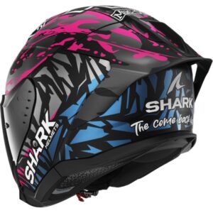 CASCO SHARK SKWAL JET CUP REPLICA REDDING Mat Black Violet Blue