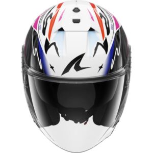 CASCO SHARK SKWAL JET CUP SPEED-FANCY Black White Orange
