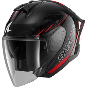CASCO SHARK SKWAL JET CUP SPEED-TECH Black Red Anthracite