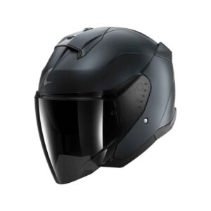 CASCO SHARK SKWAL JET DARK SHADOW Mat Bleu Steel Mat