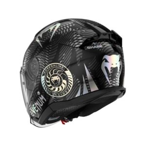 CASCO SHARK SKWAL JET VENUM Black Chrom Anthracite