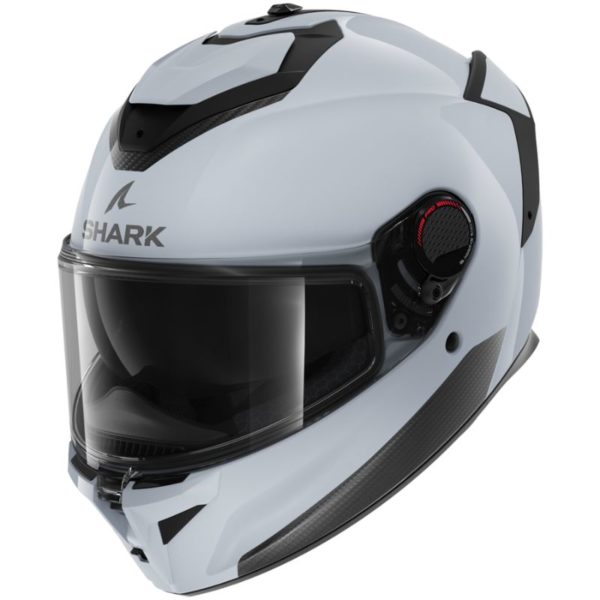 CASCO SHARK SPARTAN GT PRO BLANK Light White Glossy