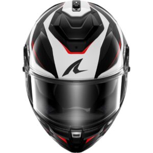 CASCO SHARK SPARTAN GT PRO CARBON MEKARIUM Carbbn Silver Red